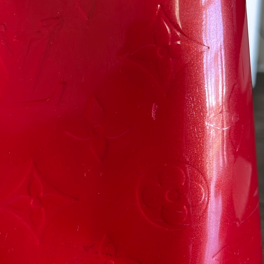 Louis Vuitton Red Wilshire Mini Tote - Picture 8 of 16